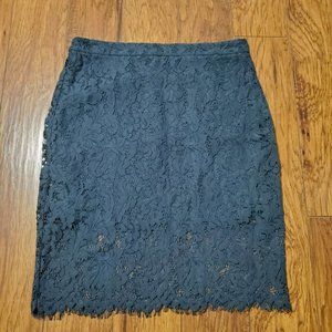 Skies Are Blue Juliet Lace Skirt Emerald Green Womens Large